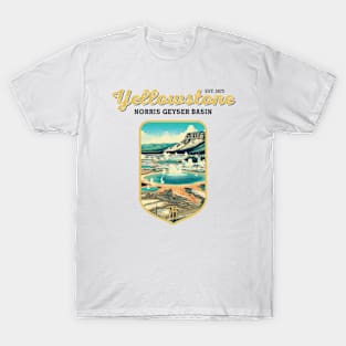 USA - NATIONAL PARK - YELLOWSTONE - Norris Geyser Basin - 2 T-Shirt